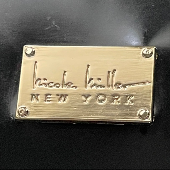 Nicole Miller Black Tall Rain Boots Size 8 - Picture 14 of 16